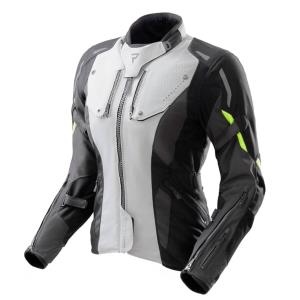 Chaqueta Rebelhorn Hiker IV Mujer Gris-Amarillo flúor